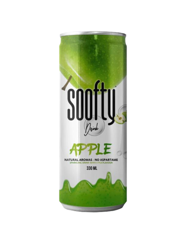 Soofty Drink apple flavor - 24 x 330 ml