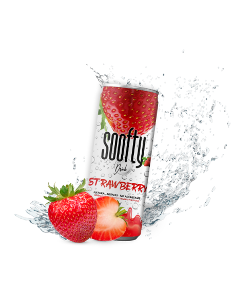 Soofty Drink strawberry flavor - 24 x 330 ml