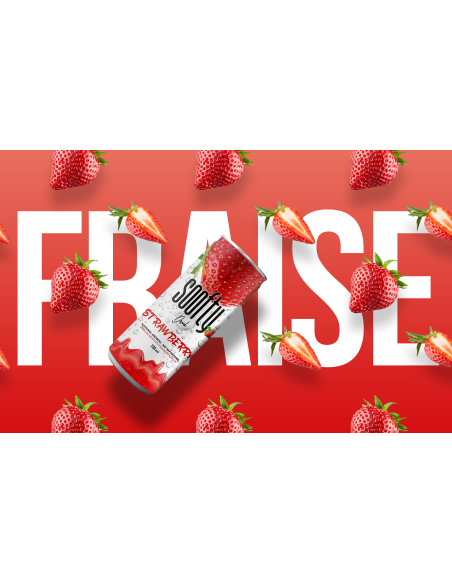 Soofty Drink strawberry flavor - 24 x 330 ml