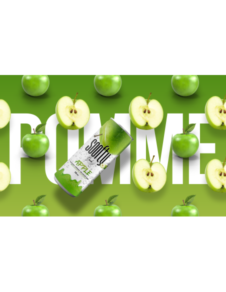 Soofty Drink apple flavor - 24 x 330 ml
