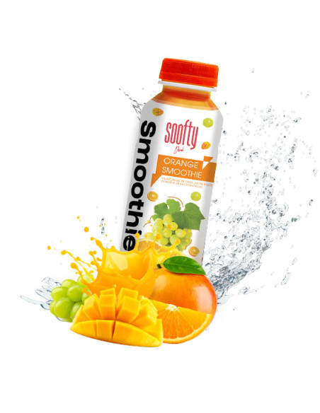 Smoothie by Soofty Orange and Grapes flavor - 20 x 350 ml
