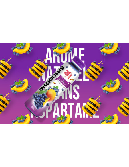 Smoothie by Soofty Grapes and Blueberry flavor - 20 x 350 ml