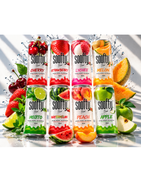 New – May 2026: Soofty Drink Discovery Pack – 8 Flavors (8 x 330 ml)